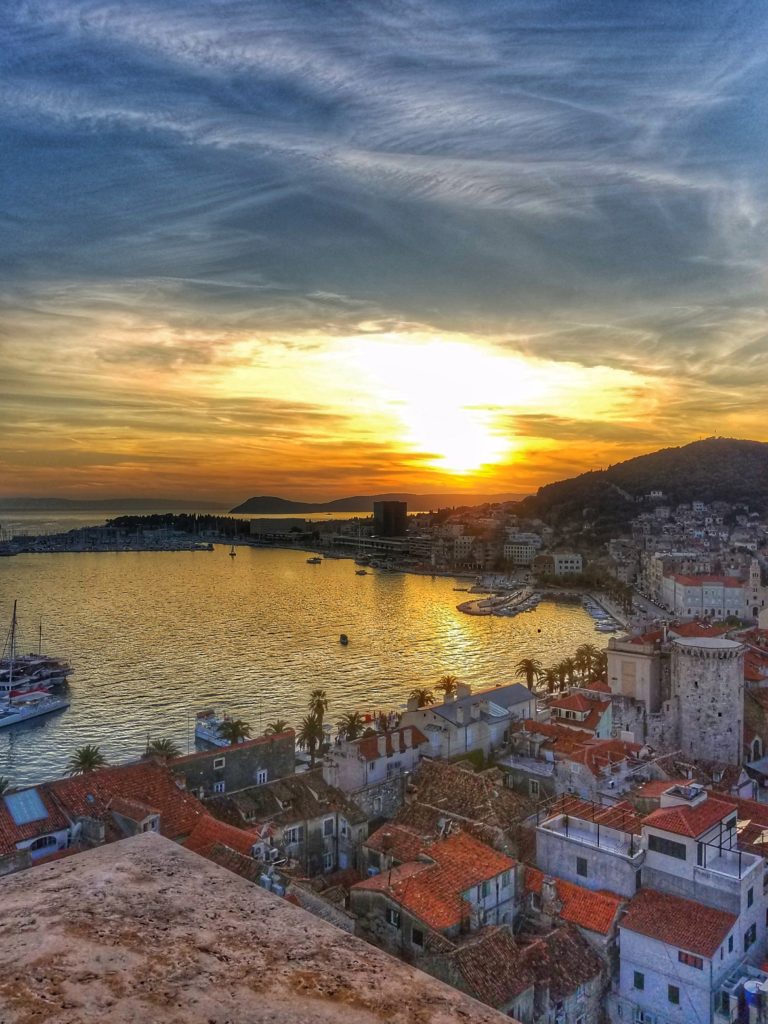 Sunset from the belltower